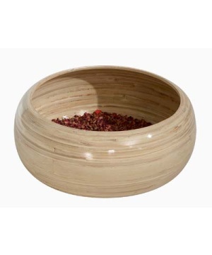 Dekoschale aus Bambus