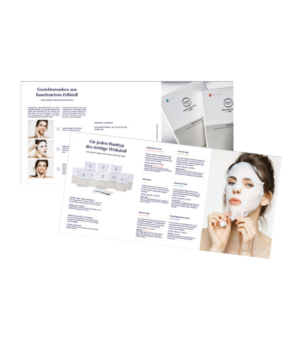 IONTO-COMED Professional Care Flyer für Sheet Face Mask