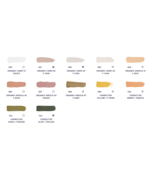 amiea ORGANIC LINE Schmink-/Korrektur-Pigmente