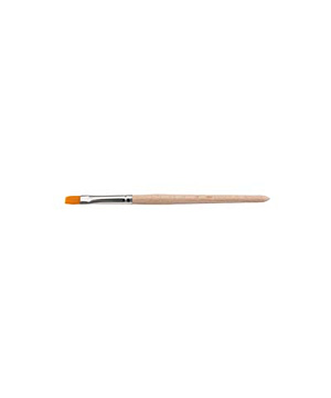 Gelmodellage-Pinsel flach