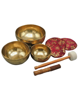 Klangschalen-Massage-Set